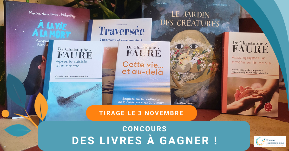 Les livres à gagner : ouvrages de Christophe FAURÉ, Marine Nina DENIS, Traversée et Le jardin des créatures